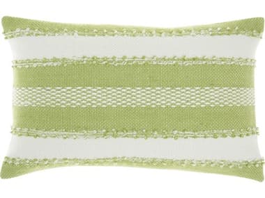 Nourison Outdoor Pillows Green Pillow NRVJ088GREEN