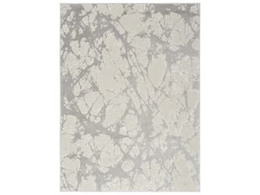 Nourison Ck011 Verdant Abstract Area Rug NRVRD05GRYBG