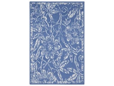 Nourison Whimsicle Floral Area Rug NRWHS05BLUE