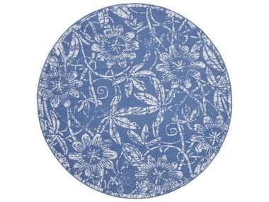 Nourison Whimsicle Floral Area Rug NRWHS05BLUEROU