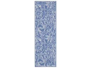 Nourison Whimsicle Floral Area Rug NRWHS05BLUERUN