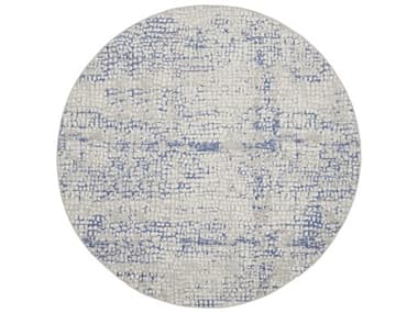 Nourison Whimsicle Abstract Area Rug NRWHS07GRYBLROU