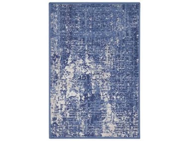 Nourison Whimsicle Abstract Area Rug NRWHS08BLUIV