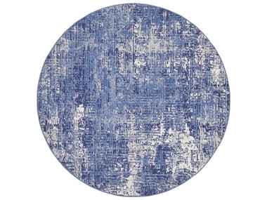 Nourison Whimsicle Abstract Area Rug NRWHS08BLUIVROU