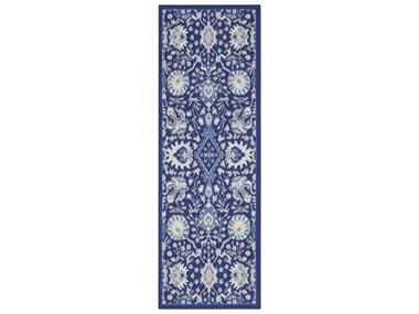 Nourison Whimsicle Bordered Area Rug NRWHS10NAVMTRUN