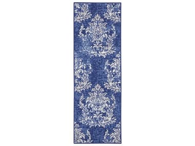 Nourison Whimsicle Floral Area Rug NRWHS11NAVIVRUN