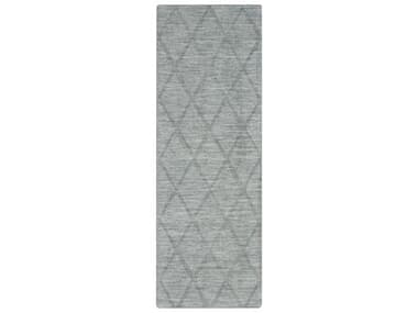 Nourison Wool Haven Geometric Runner Area Rug NRWOH01BLUERUN