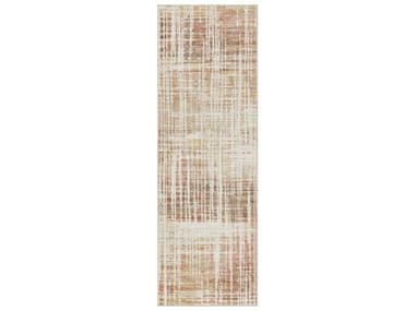 Nourison Washable Decor Abstract Runner Area Rug NRWSD07BGEPCRUN