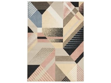 Nourison Washable Decor Abstract Area Rug NRWSD10MULTI