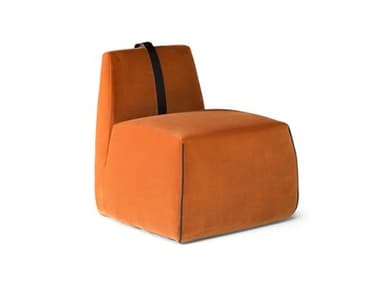 Natuzzi Editions Gaia Slipper Chair with Leather Belt NTZA921231