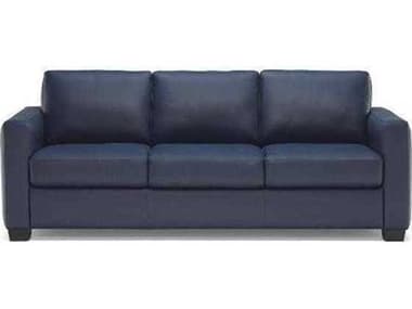 Natuzzi Editions Cesare 83&quot; Leather Upholstered Sofa NTZB735009