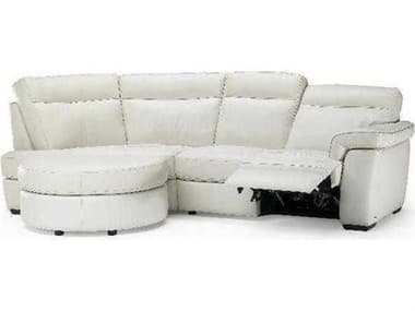 Natuzzi Editions Brivido Reclining &quot; Wide Leather Upholstered Sectional Sofa NTZB757483220207