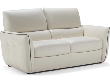 Natuzzi Editions Diego 79" Leather Upholstered Loveseat NTZB842009