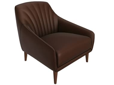 Natuzzi Editions Felicita Accent Chair with Wood Feet NTZC014003