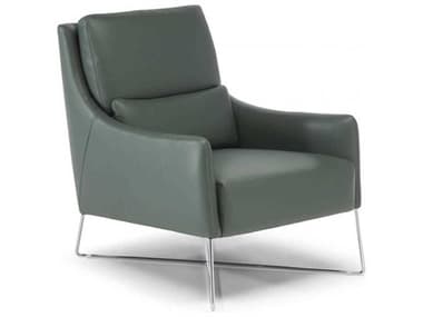 Natuzzi Editions Gloria 27&quot; Leather Accent Chair NTZC065003