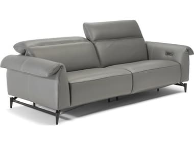 Natuzzi Editions Leggiadro Loveseat and a Half with Dual Power Recliners NTZC143346