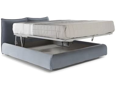 Natuzzi Editions Lunare Queen Storage Bed with Split Mesh NTZLE00C01