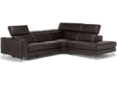 Natuzzi Editions Pensiero Leather Upholstered Sectional Sofa NTZPENSIEROSECSET1