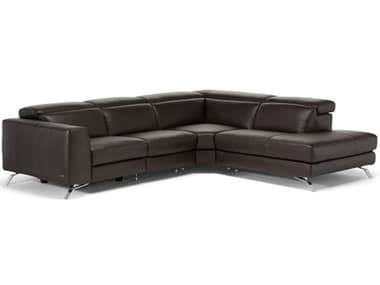 Natuzzi Editions Pensiero Leather Upholstered Sectional Sofa NTZPENSIEROSECSET3