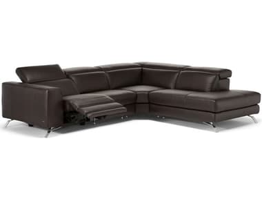 Natuzzi Editions Pensiero Leather Upholstered Sectional Sofa NTZPENSIEROSECSET4