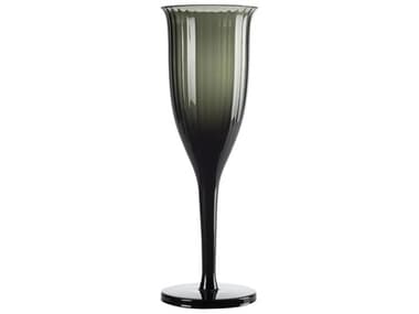 NUDE Omnia Bey Smoke Champagne Glass Set of 4 NUD10008695