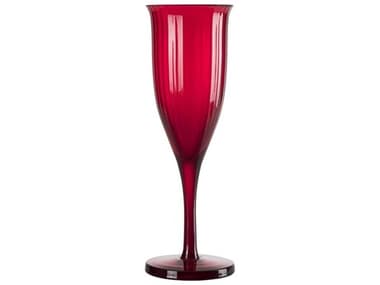 NUDE Omnia Bey Red Champagne Glass Set of 4 NUD10008696