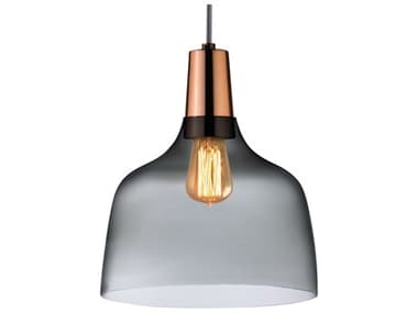NUDE Mira Smoke Copper Dome Pendant NUD154771082425