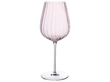 NUDE Round Up Dusty Rose Red Wine Glass NUD320121204818