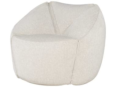 Nuevo White Fabric Accent Chair NUEHGCB163