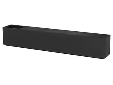 Nuevo Zia Black Concrete Coffee Table NUEHGCB164