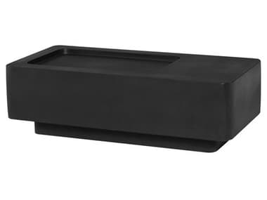 Nuevo Zellia Black Concrete Coffee Table NUEHGCB165