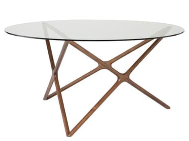 Nuevo Star Walnut Wood Dining Table NUEHGEM707