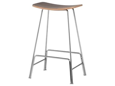 Nuevo Kirsten Walnut Wood Counter Stool NUEHGEM729