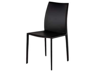 Nuevo Sienna Black Leather Dining Chair NUEHGGA283