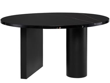 Nuevo Stories Noir Stone Dining Table NUEHGMM217