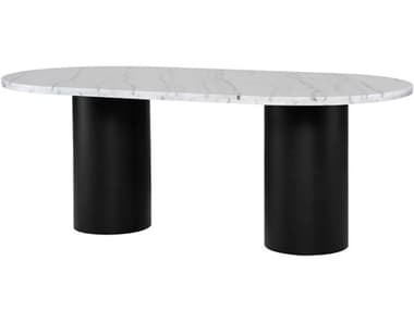 Nuevo Ande White Stone Dining Table NUEHGMM225