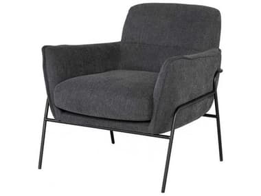 Nuevo Black Fabric Accent Chair NUEHGMV315