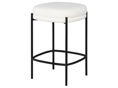 Nuevo Inna Buttermilk Boucle Fabric Counter Stool NUEHGMV381