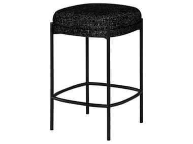 Nuevo Inna Salt & Pepper Fabric Counter Stool NUEHGMV383