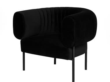 Nuevo Reina Black Fabric Occasional Chair NUEHGMV387