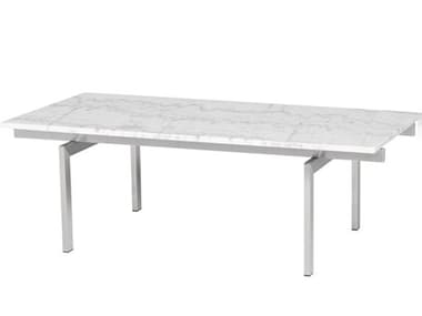 Nuevo Louve White Stone Coffee Table NUEHGNA106