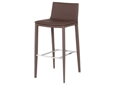 Nuevo Palma Mink Leather Bar Stool NUEHGND108