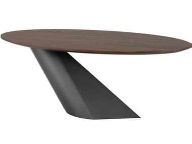 Nuevo Oblo Walnut Wood Dining Table NUEHGNE118