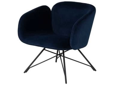 Nuevo Black Fabric Accent Chair NUEHGNE318