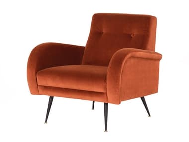 Nuevo Hugo Rust Fabric Occasional Chair NUEHGSC315