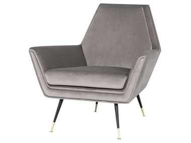 Nuevo Vanessa Smoke Grey Fabric Occasional Chair NUEHGSC320