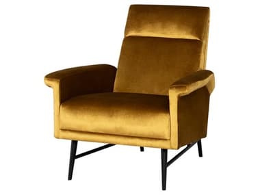 Nuevo Mathise Mustard Fabric Occasional Chair NUEHGSC341