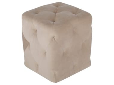 Nuevo Tufty Nude Fabric Ottoman NUEHGSC423