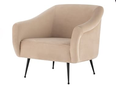 Nuevo Lucie Nude Fabric Occasional Chair NUEHGSC443