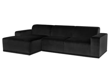 Nuevo Leo Shadow Grey Fabric Sectional NUEHGSN141